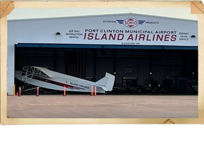 Island Airlines Sign