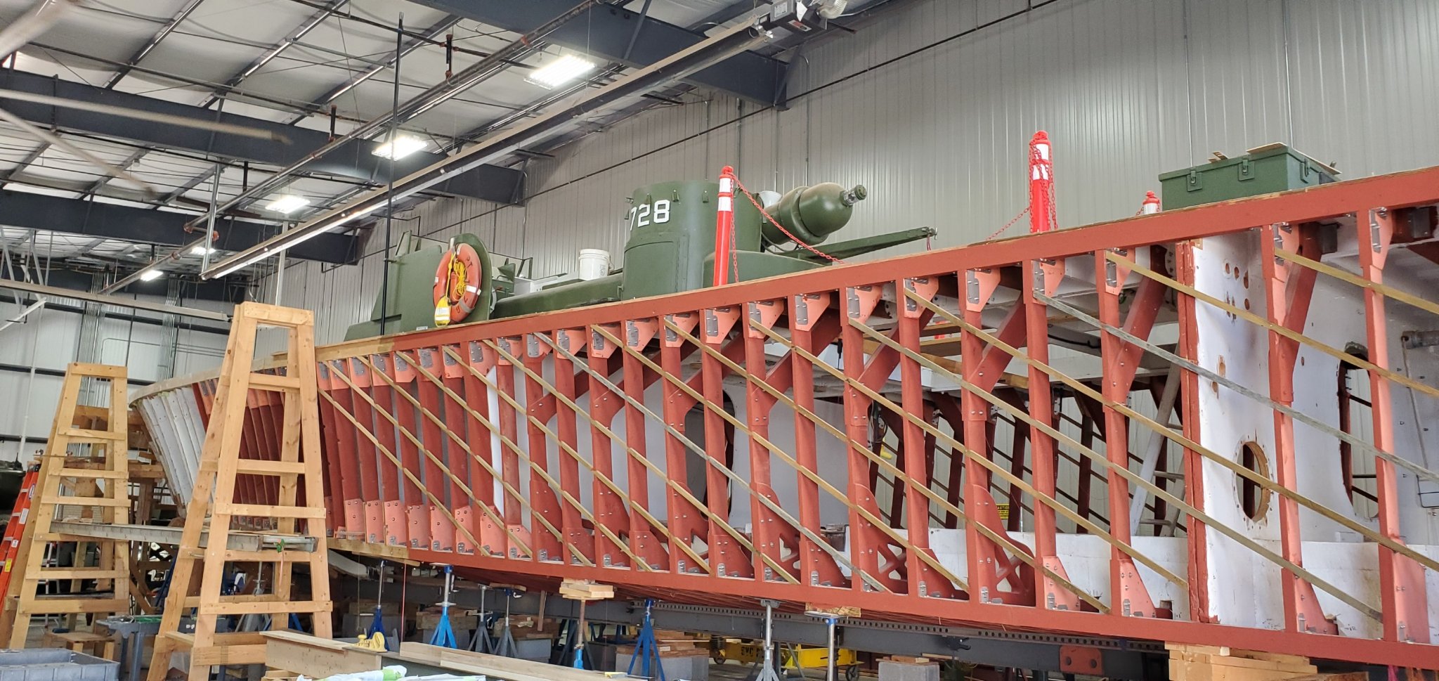 PT-728 Thomcat undergoing restoration 2022